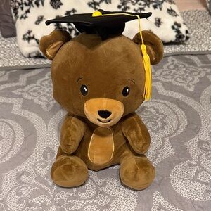 Graduation Teddy Bear Plush with Tassel Hat